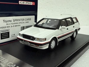 Hi Story HS520WH Toyota Sprinter Carib Touring 1988 JDM 1:43 scale model car - Picture 1 of 11