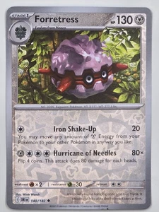 Forretress - 140/182 - SV10: Destined Rivals - POKEMON REVERSE HOLO - Picture 1 of 1