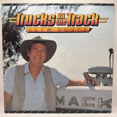 Slim Dusty – Trucks On The Track LP, Album Columbia – SCXO-430002 Australia 1984 - image 1 of 4