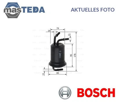 F 026 403 012 KRAFTSTOFFFILTER BOSCH FÜR AUDI A6,A4,R8,A8,C6,B7,423,4E_,429 - Image 1 of 4