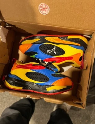 [385268 01] NUEVO PUMA NIÑO RS-FAST CANDY BAR AC INF NEGRO NARANJA ROJO PB28 Foto 1 de 2