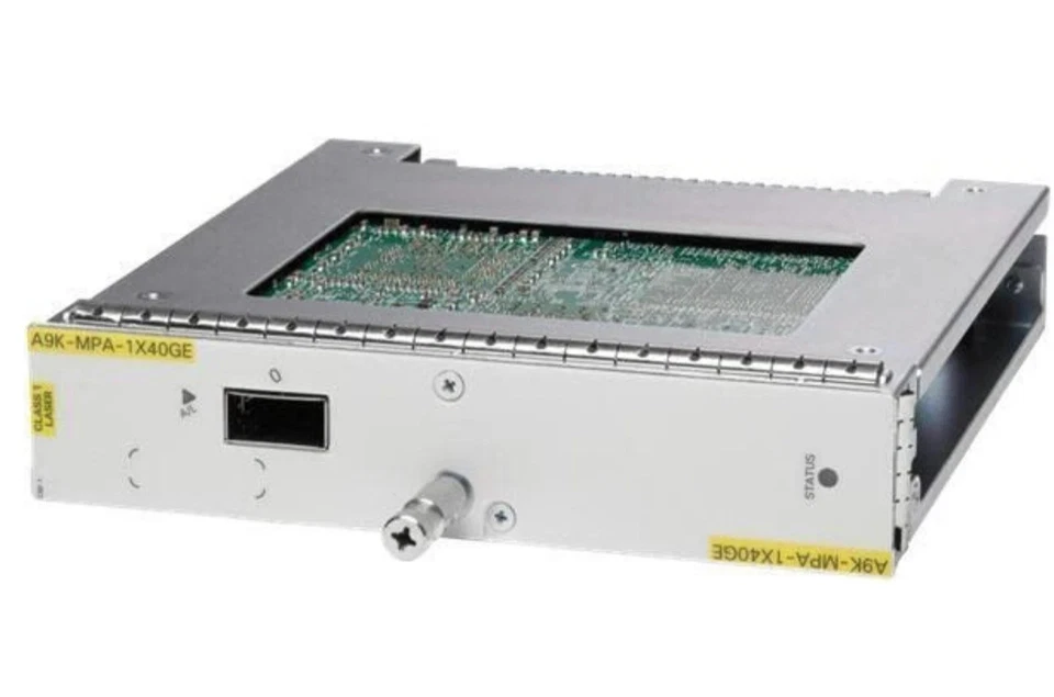 Cisco A9K-MPA-1X40GE ASR 9000 1-port 40-Gigabit Ethernet Modular Port Adapter - Image 1 of 1