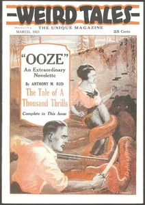WEIRD TALES March 1923 Vol 1 No 1. Girasol reprint. Nice copy. Anthony M. Rud - Picture 1 of 2