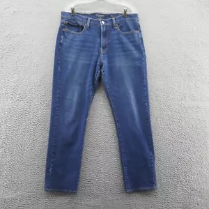 Lucky Brand Mens 410 Athletic Slim Jeans 34x30* Blue Medium Wash Mid Rise - Picture 1 of 17