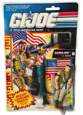 G.I. Figura de acción Joe Hasbro 1991 Gung-Ho U.S. Marine sellada, ¡bonita! (B22) Foto 1 de 4