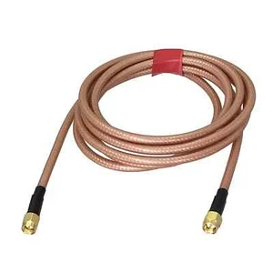 RG142 SMA Male Plug To SMA Male Plug Connector Straight RF Jumper Pigtail Cable - Picture 1 of 8