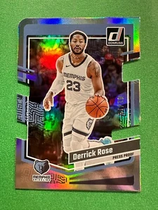 2023-24 Donruss Press Proof Silver Die-Cut #75 Derrick Rose 01/75 Free Shipping - Picture 1 of 3
