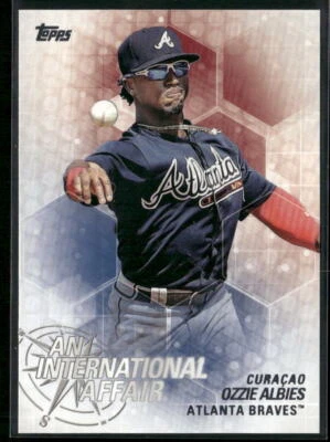 2018 Topps Update #IA-12 Ozzie Albies An International Affair - Image 1 of 2