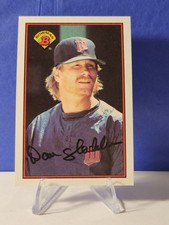 1989 Bowman Dan Gladden card #163 Minnesota Twins Baseball 