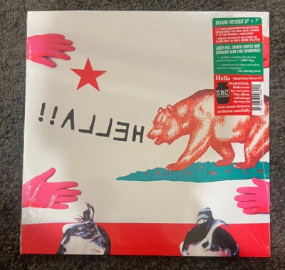 hold your horse is deluxe clear red green splatter vinyl + 7" bonus disc - hella - Image 1 of 3