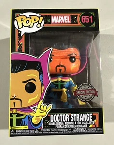 Marvel Doctor Strange LIMITED EDITION (Black light) Funko Pop! Vinyl Figure #651 - Picture 1 of 6