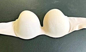 Warner's 38B Strapless Nude Padded Bra Underwire Style 01693 - Picture 1 of 4