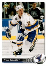 1992-93 Upper Deck Vitali Karamnov St. Louis Blues #510