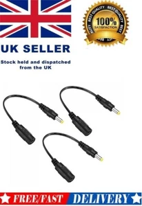 Sourcing Map Cable de Extensión de CC 5,5x2,1 mm Hembra a 4,8x1,7 mm Macho Alimentación - Imagen 1 de 4