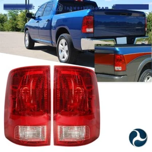 For Dodge Ram 2009-2018 Tail Lights Lamps Replacement Halogen Driver&Passenger - Picture 1 of 17