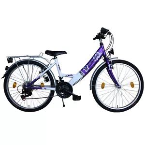MÄDCHENFAHRRAD 26" SHIMANO 18-GÄNG 26 ZOLL MÄDCHEN FAHRRAD EU-PRODUKT +LICHT 308 - Bild 1 von 1
