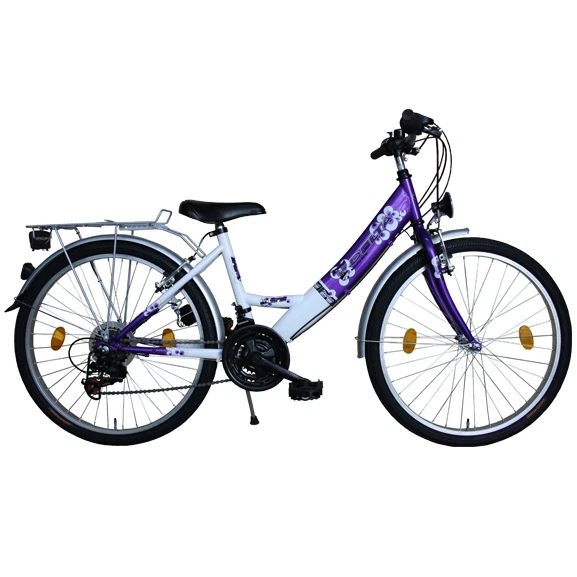 MÄDCHENFAHRRAD 26" SHIMANO 18-GÄNG 26 ZOLL MÄDCHEN FAHRRAD EU-PRODUKT +LICHT 308 - Bild 1 von 1