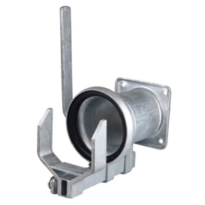 Slurry Tanker 6 Inch Perrot Coupler Pipe Quick Attacher Female 250mm Long Neck - Picture 1 of 7