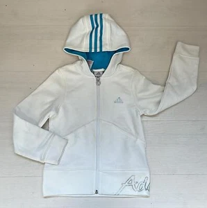 4800/218 Adidas Jacket 3 Stripes Sweatshirt Girl Junior O04872 - Picture 1 of 2