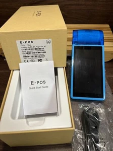 For Android 6.0 POS Terminal Handheld Thermal Receipt Printer 5inch Touch Screen - Picture 1 of 2