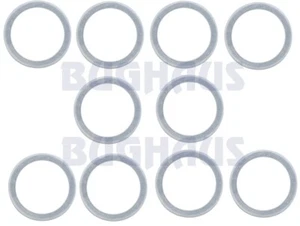 PORSCHE PANAMERA 2010-2016 ENGINE OIL DRAIN PLUG GASKETS! OEM - 10 PCS FREE SHIP - Picture 1 of 1