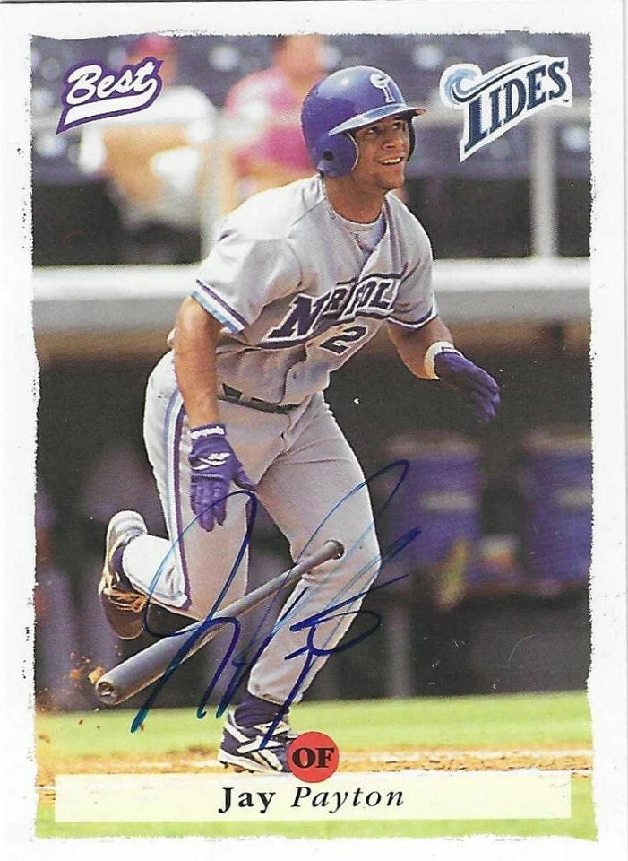 Autographed/Signed 1995 Best #84 Jay Payton New York Mets Tough Signer - Image 1 of 1