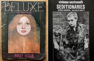 DELUXE Issue 1 1977. 1st Vivienne Westwood / Seditionaries shoot / Sex Pistols - Picture 1 of 17