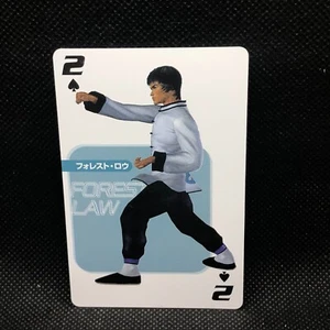forest row Tekken 3 Playing Card Spade 2 Orico Limited Namco Japanese F/S - Picture 1 of 10