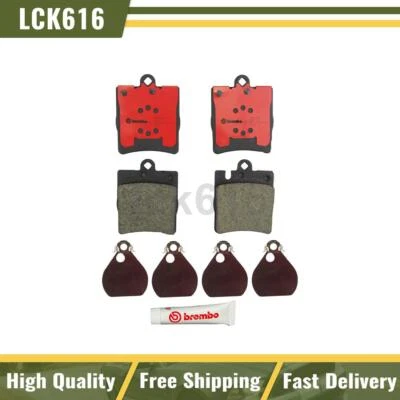 Kit Pastillas Freno Brembo Cerámicas Pastillas Traseras (4 Piezas) Para Mercedes-Benz C230 2003-2007 Foto 1 de 3