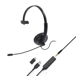 Unified Monaural Noise Cancelling 3.5mm | USB Headset - Picture 1 of 6