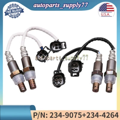 Sensor de O2 aguas arriba y aguas abajo 4 piezas para Land Rover Range Rover Sport 2007-2009 EE. UU. Foto 1 de 4