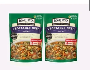 Bear Creek Soup Mix, Vegetable Beef, 8.1 Ounce; Brand New, Fast Free Shipping - Picture 1 of 4
