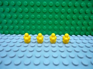 Lego Minifigur 4 leuchtend hellorange Eisportionierer Essen NEU - Bild 1 von 1