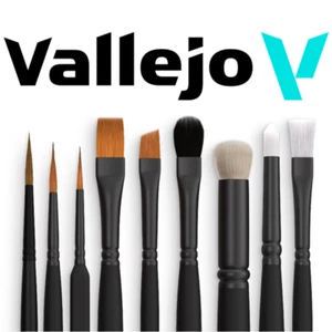 Vallejo Paint Brush Range FREE POSTAGE And Multibuy Discount - Picture 1 of 51