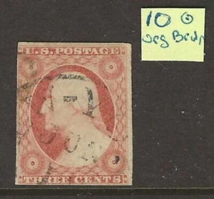 US Scott #11A Type II Used CDS cancel as shown - Picture 1 of 2