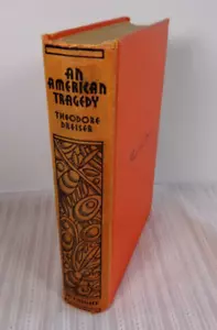 1931 Eine amerikanische Tragödie von Theodore Dreiser 4. Druck Hardcover Sehr guter Zustand - Bild 1 von 7