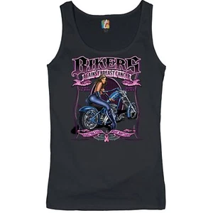 Bikers Against Breast Cancer Women's Tank Top Fight for a Cure Hope Matters - Picture 1 of 21