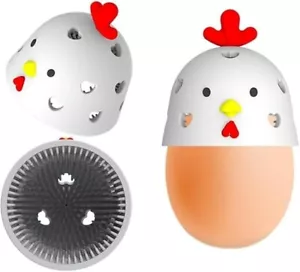 2 Egg Brush Cleaner,Silicone Egg Washer Brush Tool,Egg Brush for Cleaning - Picture 1 of 6