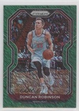 2020-21 Panini Prizm Green Shimmer Prizm 2/5 Duncan Robinson #181