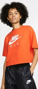 Nike Women's Short Sleeve Crop Top XL - CU5562 011 - Picture 1 of 9