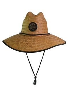 O'Neill Sonoma Oversized Straw Lifeguard Hat | Sun Protection Hat - Picture 1 of 7