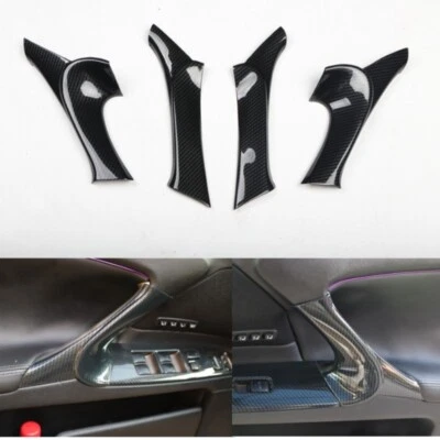 Carbon Fiber Interior Door Armrest Panel Trim For Lexus IS F 250 350 2006-2013 — 第 1/4 张图片