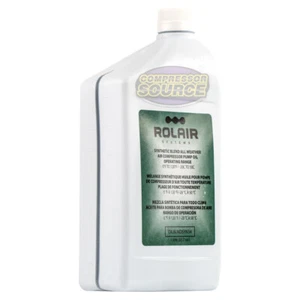 Compresor de aire Rolair bomba aceite todo clima mezcla sintética lubricante 1 litro - Imagen 1 de 6
