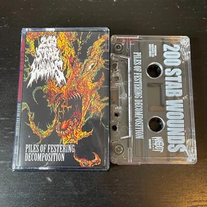 200 Stab Wounds - Piles of Festering Decomposition MC Tape NEW (UNSEALED) RARE - Picture 1 of 1