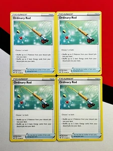Ordinary Rod Trainer Item x4 171/202 Sword & Shield Pokemon Playset 4x NM - Picture 1 of 1