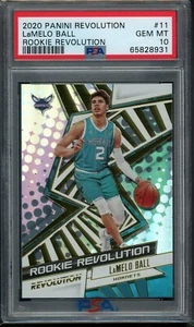 2020 Panini Revolution LaMelo Ball Rookie / Rookie Revolution PSA 10 Gem Mint - Picture 1 of 2