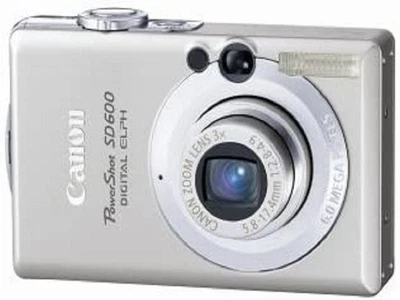 Cámara digital Canon PowerShot SD600 6MP Elph con zoom óptico 3x Foto 1 de 4