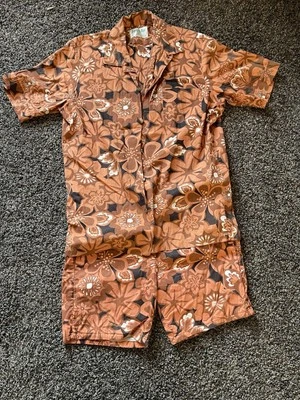 1960s Jantzen Kona Kai Lounge Set M/L • Tiki Tropical VLV Retro - Image 1 of 4