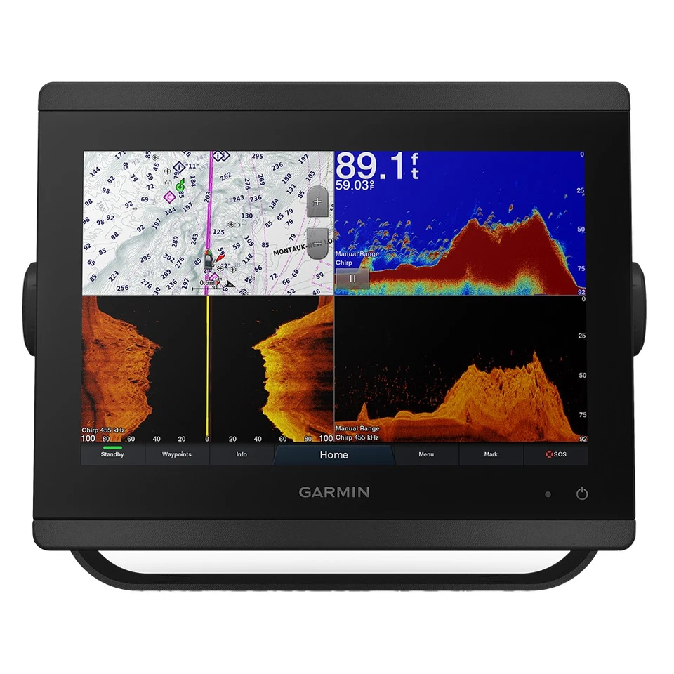 Garmin GPSMAP&reg; 8410xsv 10" plotter/sonidora combo con mapa base mundial Foto 1 de 1