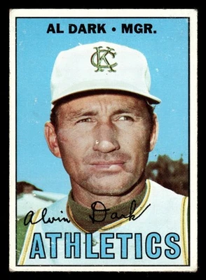 1967 Topps - Alvin Dark #389 EX Foto 1 de 2